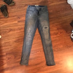 NWOT GAP light wash "easy leggings"